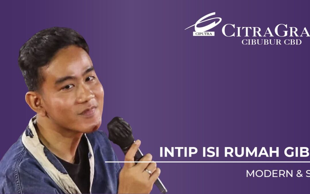Potret Rumah Asri milik Gibran Rakabuming, Cawapres Indonesia di 2024 Mendatang